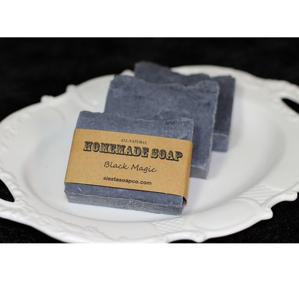 Charcoal Black Magic Bar Soap
